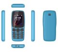 Nokia 106 Dual Sim With Warranty Feature Push button Phone 1.77" Display Battery Long Standby Flashlight Radio. 