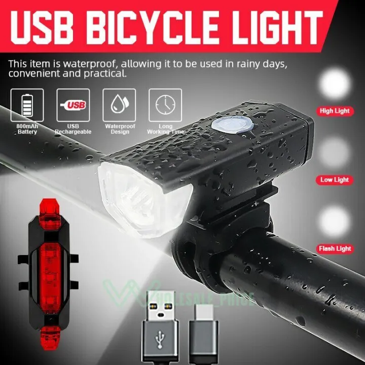 Bicycle%20Light%20Rechargeable%20Front%20And%20Back%20Cycle%20USB%20Charge%20Light%20Cycling%20Lamp%20USB%20Headlight%20with%20Rear%20Taillight%20Bicycle%20Accessories%20-%20Image%202