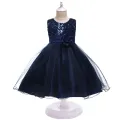 Girl Clothing Flower Sequins Dress For Christmas Halloween Brithday Party 3-10Y Kid Princess Tutu Dresses Child Vestidos Clothes. 