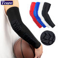 1 PCS Professional Sports Compression Arm Guard Sleeve Padded Elbow Forearm Sleeves Compression Arm Protective Support. 