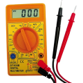 DT 830D Mini Digital Multimeter with Buzzer Overload protection Voltage Ampere Ohm Meter Test Probe DC AC LCD Y. 