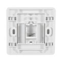 AMP Single Port RJ45 Wall Flat Face Plate 1PC 86 Type Ethernet LAN Network Socket Panel. 