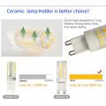 wholesale Brightest G9 LED Lamp AC110V 220V 5W 20W Ceramic SMD2835 LED Bulb Warm/Cool White Spotlight replace Halogen light. 