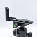 for GX9/GX85/GX7II Camera Grip Quick Release L Plate Black. 