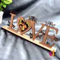 Customized Wooden Love Heart Gift With Your Photo For anniversary gift wedding gift lover gift valentine gift. 