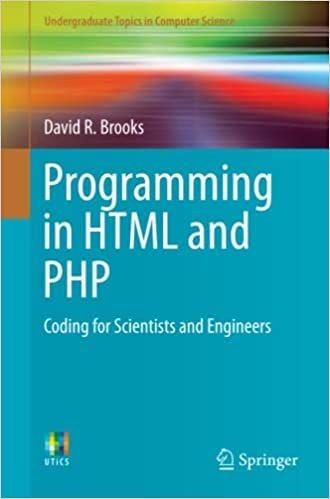 Programming in HTML and PHP, Coding for Scientists and Engineers ...