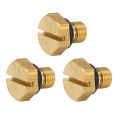 3Pcs Boats Carburetor Float Bowl Drain Screw 6H3-14992-00 For 2T 40 50 60 75 to 90 Horsepower Outboard Engine Marine Accessories. 