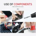 122 In 1 Precision Screwdriver Set Magnetic Screw Bits Pocket Wrench Watch Phone Repair Hand Tools. 