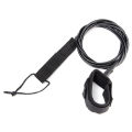 TPU 5.5mm 9ft Surfboard Leash Surfing Board Leash String Leg Rope Cord w/ Neoprene Ankle Cuff + Swivel Joints -. 