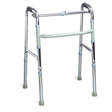 Moving Walker Walking Frame Stainless Steel Without Wheel