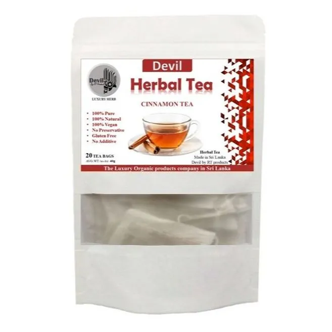 Organic Dehydrated Cinnamon Tea (20 Tea bags) (කුරුදු තේ) | Daraz.lk