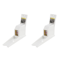 2X Stadiometer Height Measure Wall Mounted Height Meter Growth Ruler 200cm Metric (Not Feet/Inches) for Clinics. 