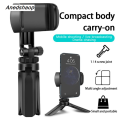 Anedshaop Phone Holder Portable Tripod Foldable Desktop Mobile Phone Stand Rotatable Selfie Holding Live Video Camera Stabilizer Bracke. 