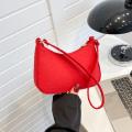 Advanced texture Felt handbags Chic material Unique shape Women's fashion Stylish color New design Luxury shoulder bag. 