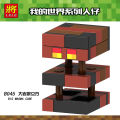 【NextGenGadgets】Minecraft Guardian Iron Golem Withered Wraith Great Molten Rock Compatible LEGO Building Blocks Minifigure. 