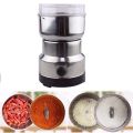 Nima (150W) Portable Electric Grinder & Blender for Kitchen - Stainless steel Bowl  - Skoedi (300W) Portable Electric Grinder & Blender for Kitchen - Stainless steel Bowl. 