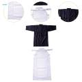 Japanese Kendo Uniform Set Kendo Outfit Men Women Japanese Kimono 160cm Blue and White. 