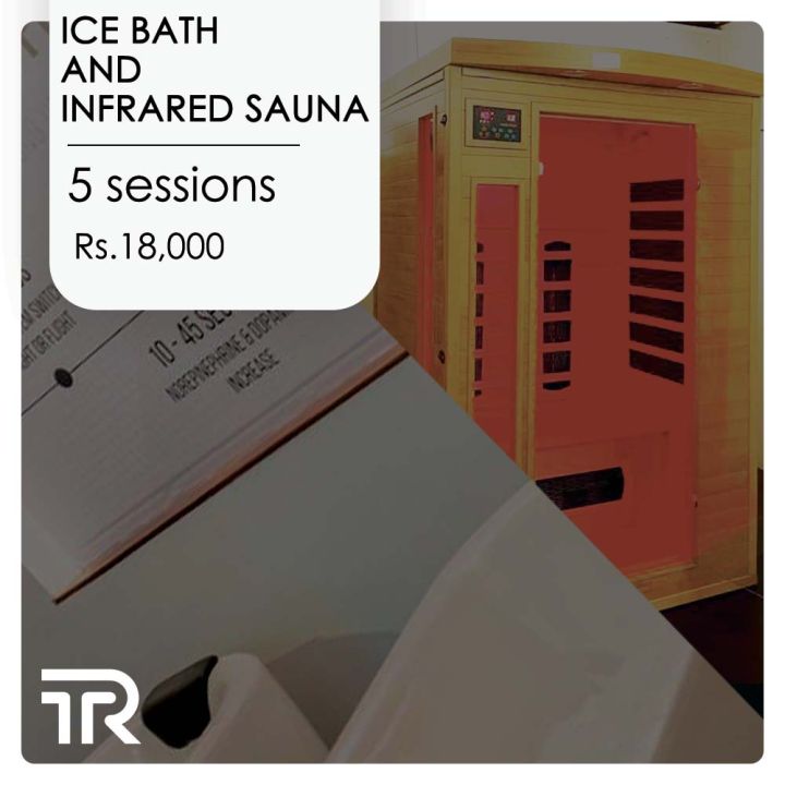 The Recovery Room -Ice Bath and Infrared Sauna- Session 5 | Daraz.lk