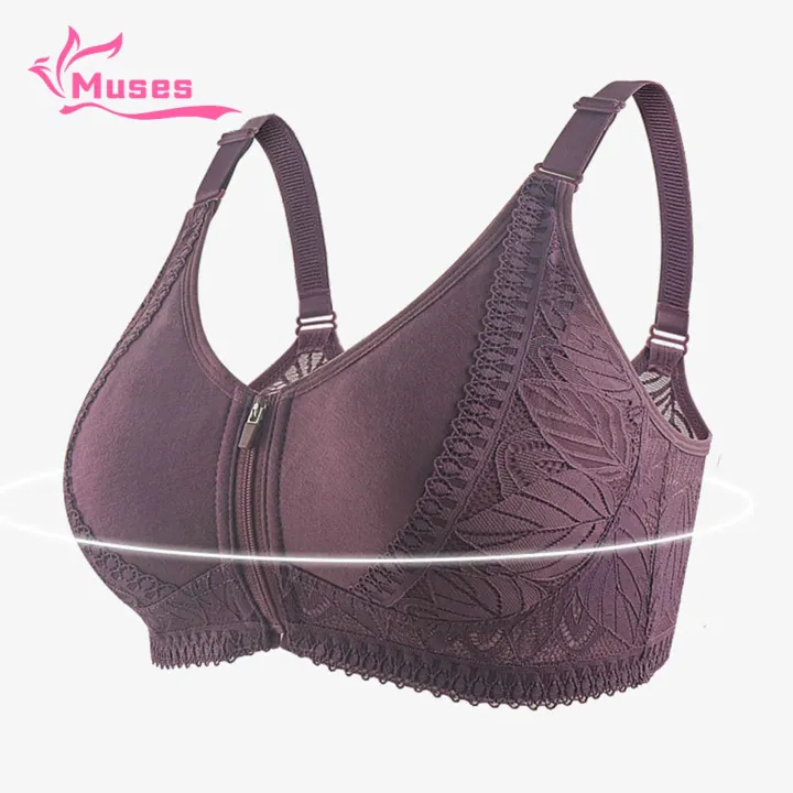 Muses%20Mall%20Women%20Bra%20Comfortable%20Breathable%20Stylish%20Comfortable%20Women's%20Front%20Zipper%20Push-up%20Sports%20Bra%20Non-slip%20Breathable%20Adjustable%20Perfect%20for%20Active%20Southeast%20Asian%20Ladies%20Three-dimensional%20Cup%20Design%20Bra%20-%20Image%208