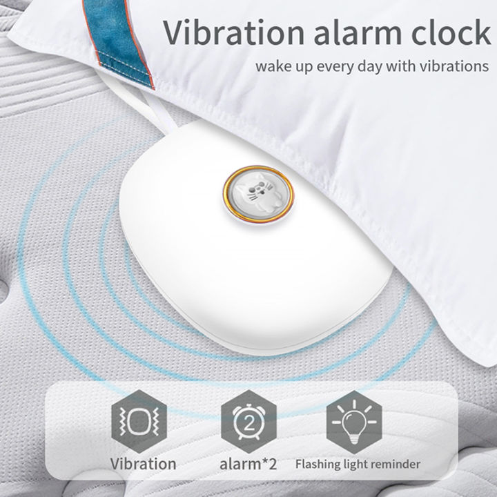 Room%20decoration%20Multifunctional%20Vibrating%20Alarm%20Clock%20-%20Rechargeable%20Bed%20Shaker%20Under%20Pillow%20for%20Hearing%20Impaired,%20HOH,%20Auto%20Set%20Wireless%20Alarm%20DFGGT%20-%20Image%202