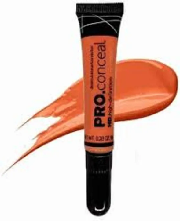 Pro Conceal (Concealer) for Face Makeup, Orange Corrector and Cool Tan