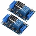 Timer /DC 6V~30V Multifunction Trigger Delay Time Module Switch Control Relay Cycle Timer Digit LED Display Micro USB 5V. 