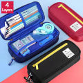 4 Layers Pencil Case Large Capacity Kawaii Pen pouch Stationery Organizer Pencil Bag School Supplies. 