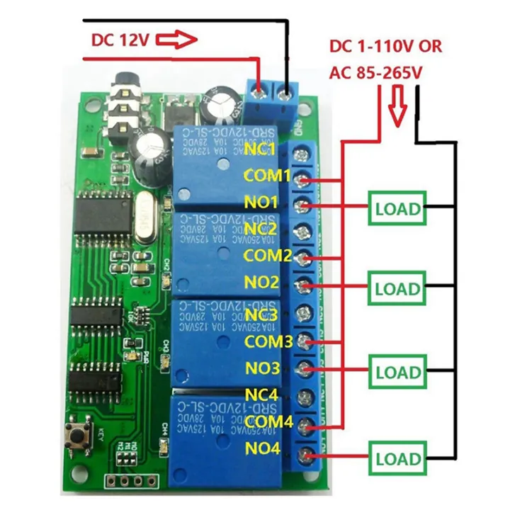 Nullmul%20AD22B04%204%20Channel%20Relay%20DTMF%20Tone%20Signal%20Decoder%20Remote%20Control%20Relay%20Module%2012V%20DC%20for%20PLC%20Smart%20Home%20-%20Image%206