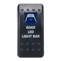 【Aux Lights】 12V 24V 4x4 Boat Caravan Rocker Switches Waterproof Rocker Switch Blue LED Light Off-Road Aux Roof Led Reverse Light. 