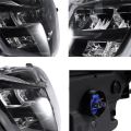 Motorcycle Component Front Headlight Fairing Smoked Shell for LC135 V2 V6 Clip Head Light LED Spoiler Mask Cover Dirt Bikes. 