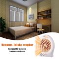 1 Piece 2000W Fan Heater Electric Heater Heater Thermal Fan Electric Heater White EU Plug. 