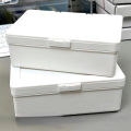 1PC Korean Acrylic White Storage Box Blind Box Card Korean Photocard Storage Bo Zhonggaohang. 