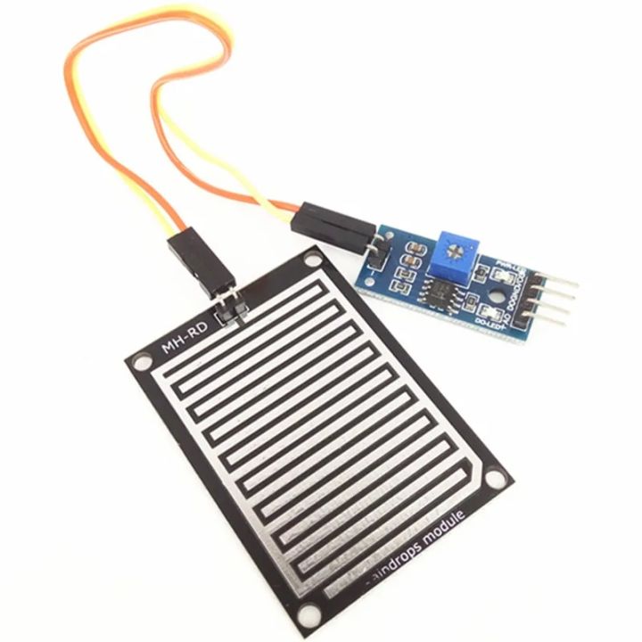 【KAMDSS015】1set Raindrop Sensor Module Rain Module Sensor Large Area ...