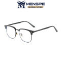 MENSPE Men Glasses Computer Glasses Photochromic Eyeglasses Fashion Semi Frame Clear Lens Glasses Blue Light Blocking Glasses Anti-blue Lens Eyes Protection Eyewear. 