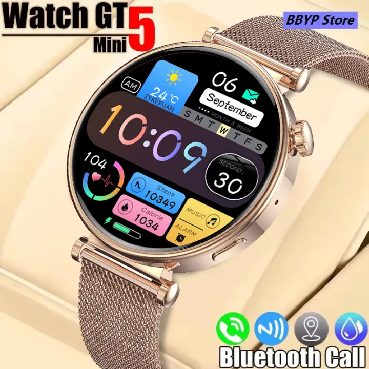 BBYP%202025%20For%20Original%20HUAWEI%20Watch%20GT5%20Mini%2040mm%20Women%20Smart%20Watch%20MenBluetooth%20Affordable%20Call%20GPS%20track%20AMOLED%20NFC%20Bluetooth%20Call%20smartwatch%20-%20Image%203