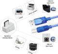 1.5M / 3M / 5M / 10M USB Extension Print Cable High Speed 2.0 A Male to B Male USB Printer/Photocopier/Scanner Cord, for with HP, Epson, Canon, Dell, Brother, Samsung, DAC and More. 