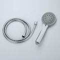 Handheld Shower Head with 5 Spray Setting Modes, Water Saving Showerhead, Multi-Functions, Bathroom Accessories Chrome Plated Round Shower Heads. 