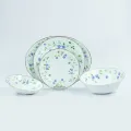 Blue Rose 21 PCS Dinner Set. 