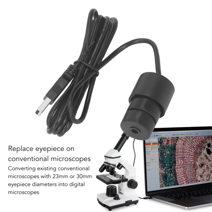 Universal 2MP USB Microscope Camera Digital Eyepiece for Educational ...