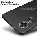For OPPO A38 case Ultra Thin Smooth silicon Matte Back Soft Cover OPPO A38 Phone case cover. 