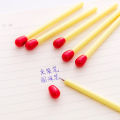 【The Quiet Page】20 Pcs/box Creative Cute Matches Ballpoint Pen 8.5cm Blue Ink School Supplies Student Stationery Canetas Escolar. 