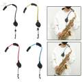 Saxophone Strap Adjustable Neckband Sax Protections Neck Lanyard Breathable. 