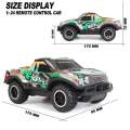 NEW LED Illuminated Off-Road Jeep Remote Control Car Small Proportion Non Charged Childrens. 