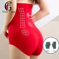 Waist Trainer Cotton Women High Waist Belly Control Body Shaper Panties. 