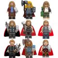 【PrismPlace】Compatible LEGO Thor Ragnarok Loki Odin Avengers Building Blocks Assembly Toys for Boys. 