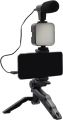 Video Making Vlog Tripod Kit AY-49 Video Making Vlog Tripod Kit With Microphone and And Light. 