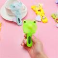 1PC Cartoon Hand-Pressed Fan Children Kids Toy Cute Portable Mini Fans Battery-free Dormitory Student Handheld Small Manual Fan. 