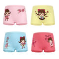 SMY 4 Pcs/Set Clearance Special Soft Cotton Kids Girls Underwear Pretty Petticoat Princess Pattern Girls Panties For 2-12 Years Old. 