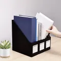 Magazine Holder Laminated 3"/ 4"/ 6" - Black. 