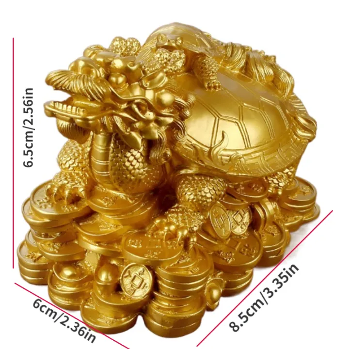1%20Resin%20Gold/bronze%20Feng%20Shui%20Dragon%20Turtle%20Statue%20Coin%20Wealth%20Home%20Desk%20Decoration%20Animal%20Jewelry%20-%20Image%202